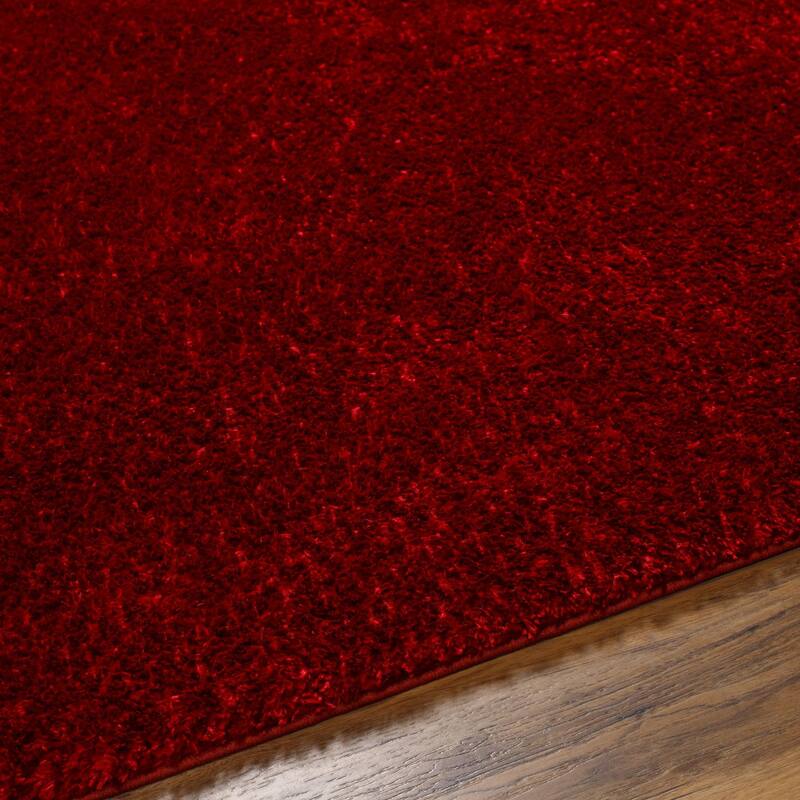 Livabliss Cloudy Shag Vibrant Solid Plush Area Rug