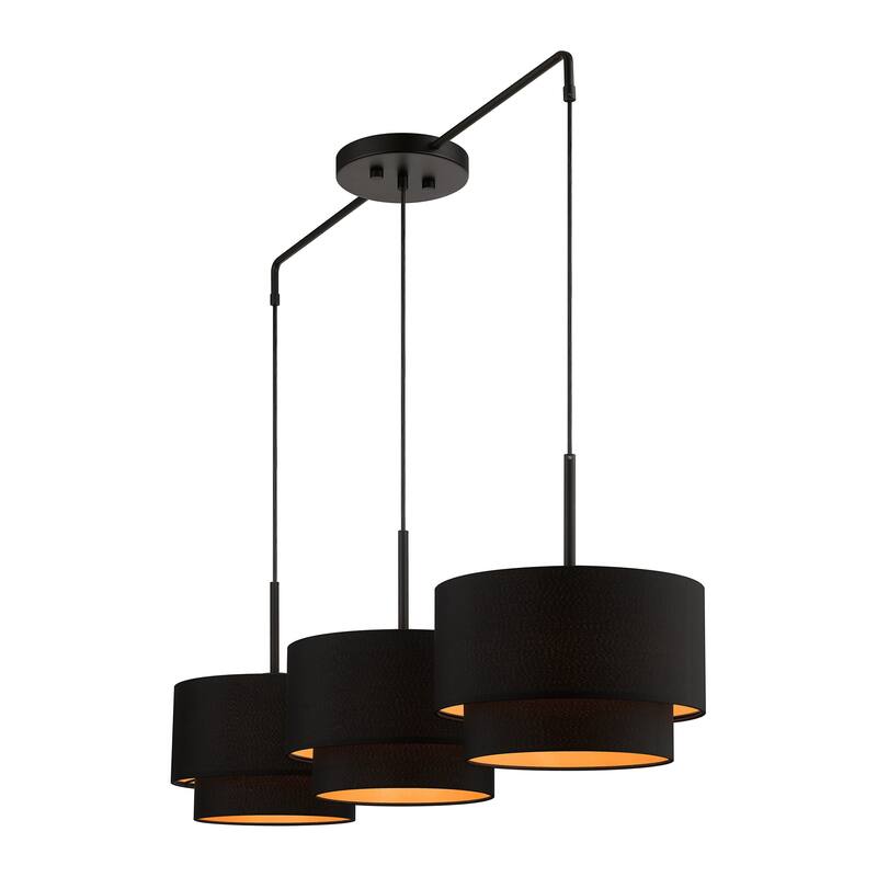 Livex Lighting 45617 Sentosa 3 Light 49" Wide Linear Pendant