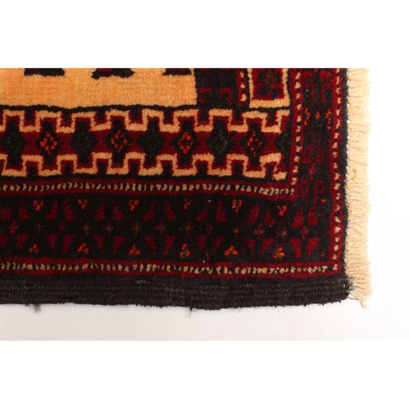 ECARPETGALLERY Hand-knotted Teimani Beige Wool Rug - 3'0 x 4'7