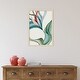 preview thumbnail 6 of 7, Amanti Art Dancing in Color by Alex Black Wood Framed Wall Art Print - Svelte Natural