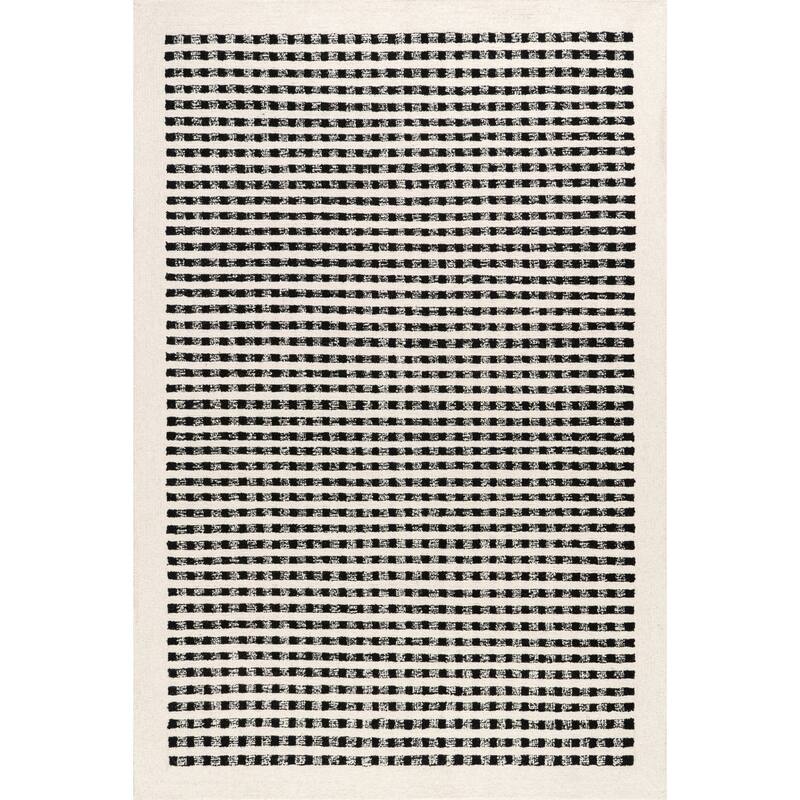 Nuloom Adahlia Checkered Wool Area Rug