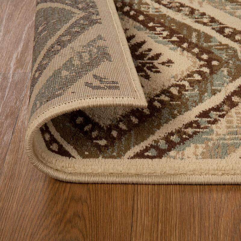 Superior Farmhouse Southwestern Power-Loomed Indoor Area Rug