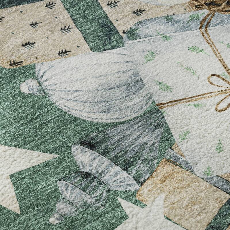 Premium Washable Super Soft Christmas Presents Mayfield Rug