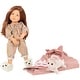 preview thumbnail 1 of 3, Gotz: Little Kidz: Grete PJ Party - 14" Standing Doll, Collectible Toy, Kids 3+