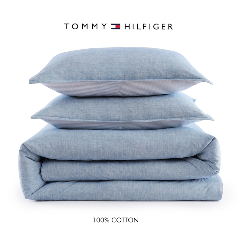 Tommy Hilfiger Classic Texture Cotton Comforter Set