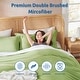 preview thumbnail 124 of 175, Nestl Ultra Soft Double Brushed Microfiber Duvet Cover Set with Button Closure