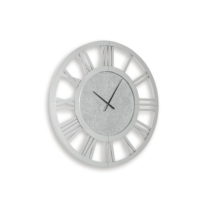 Signature Design by Ashley Reinport Gray Wall Clock - 39.38" W x 1.25" D x 39.38" H