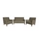 preview thumbnail 19 of 57, Candace Fabric Arm Chair and Loveseat Set by Christopher Knight Home