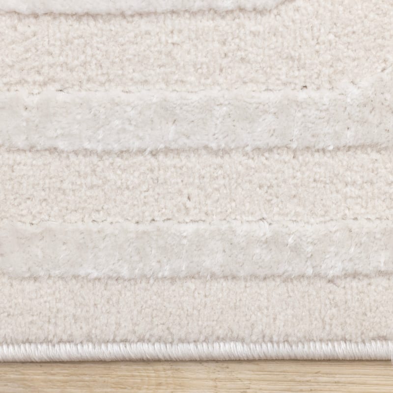 Leonardo Cream Beige Modern Area Rug