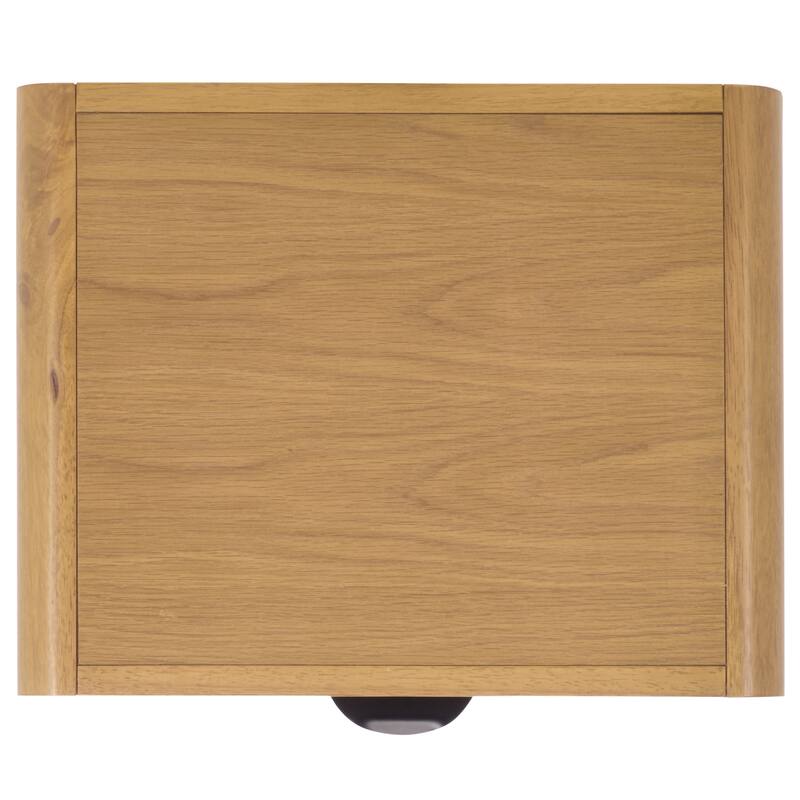 SEI Furniture Alexander 1-Drawer Nightstand