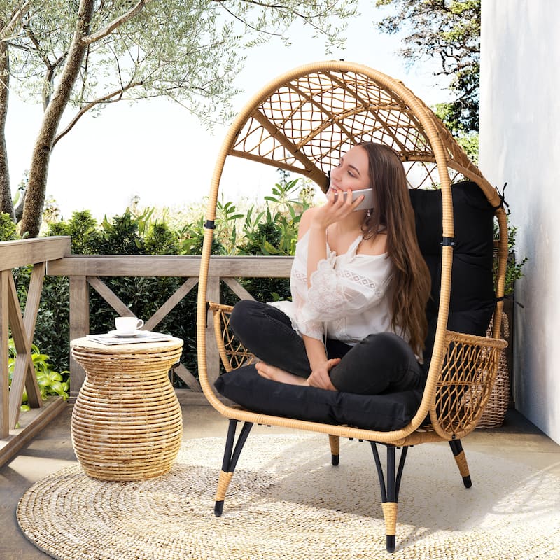 Outdoor Aluminum Dining Chairs Modern Stackable Armchairs