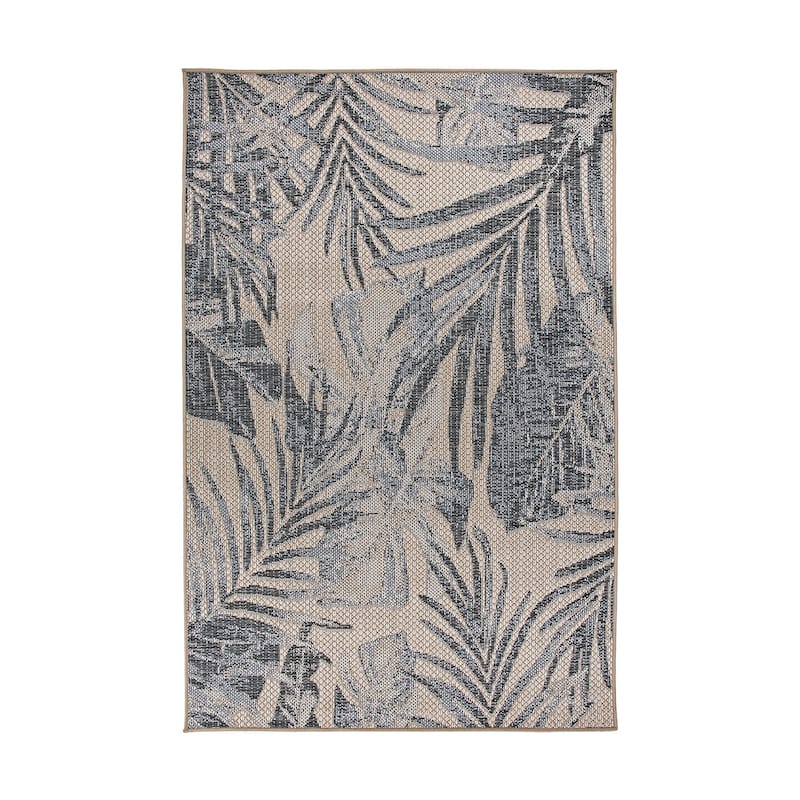 Tropical Floral Indoor/Outdoor Area Rug