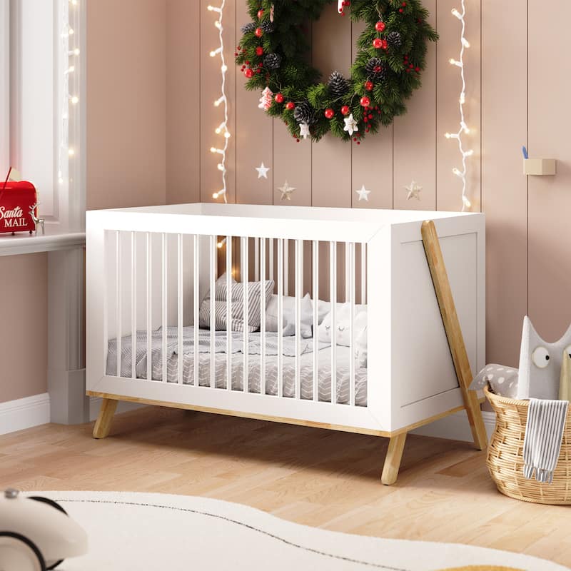 4-in-1 Convertible Baby Crib
