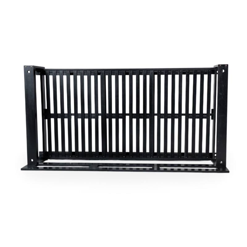 Farmhouse Style Twin Size Porch Swing Frame with Backrest, Outdoor Patio Swing Bench Chair with Hanging Ropes