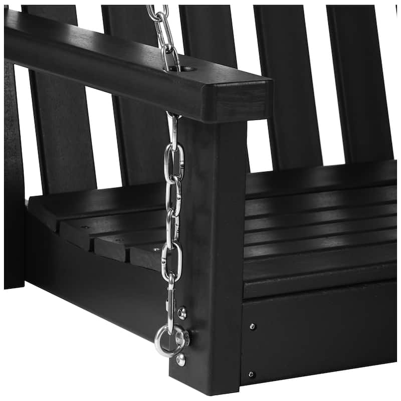 Laguna Outdoor Patio 51 Inch Traditional Hanging Porch Swing