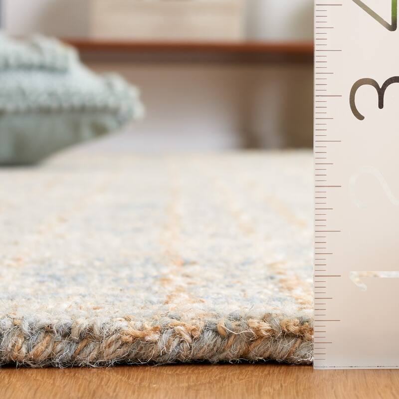 SAFAVIEH Handmade Ebony Ella Contemporary Wool Rug