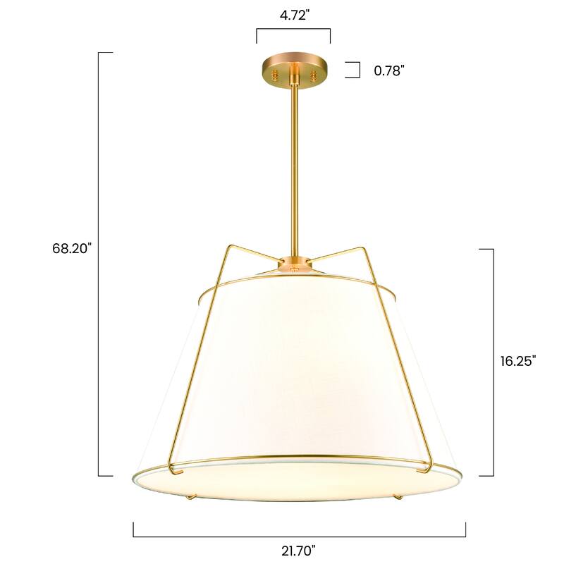 Light Society Lise 22" Chandelier