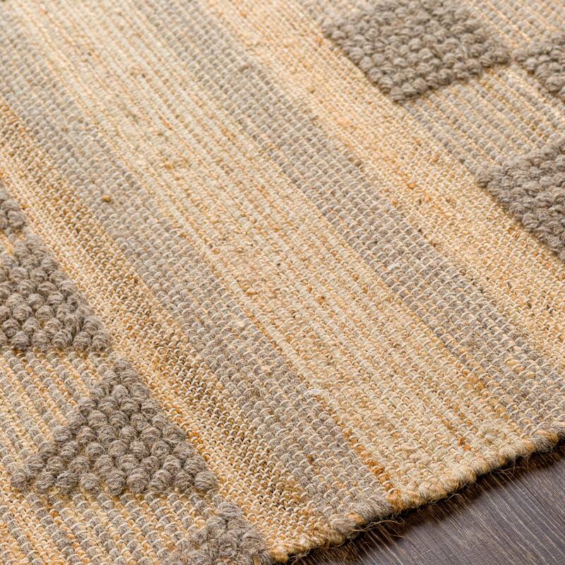 Artistic Weavers Ifiok Bohemian Geometric Wool & Jute Area Rug