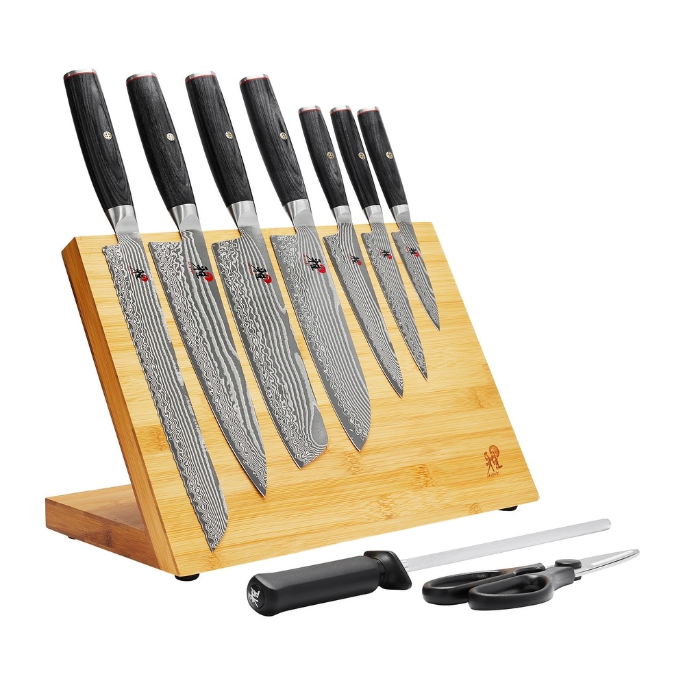 Oster Edgefield Stainless Steel Cutlery Knife Block Set Brushed Satin - Bed  Bath & Beyond - 31987436