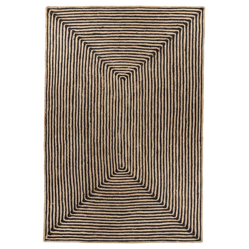 Superior Braided Jute Reversible Indoor Outdoor Area Rug