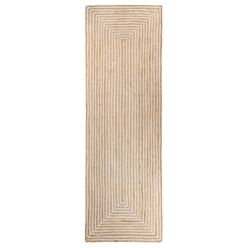 Superior Braided Jute Reversible Indoor Outdoor Area Rug