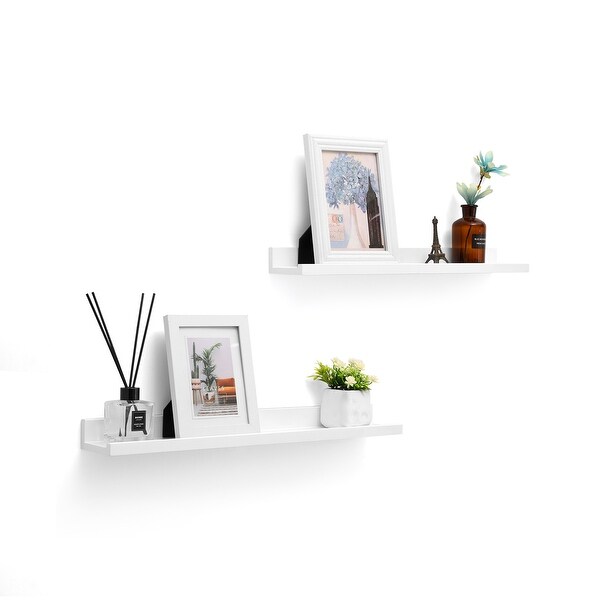 Wall Shelves Set of 2 Floating Shelves Ledge 23 inch Long