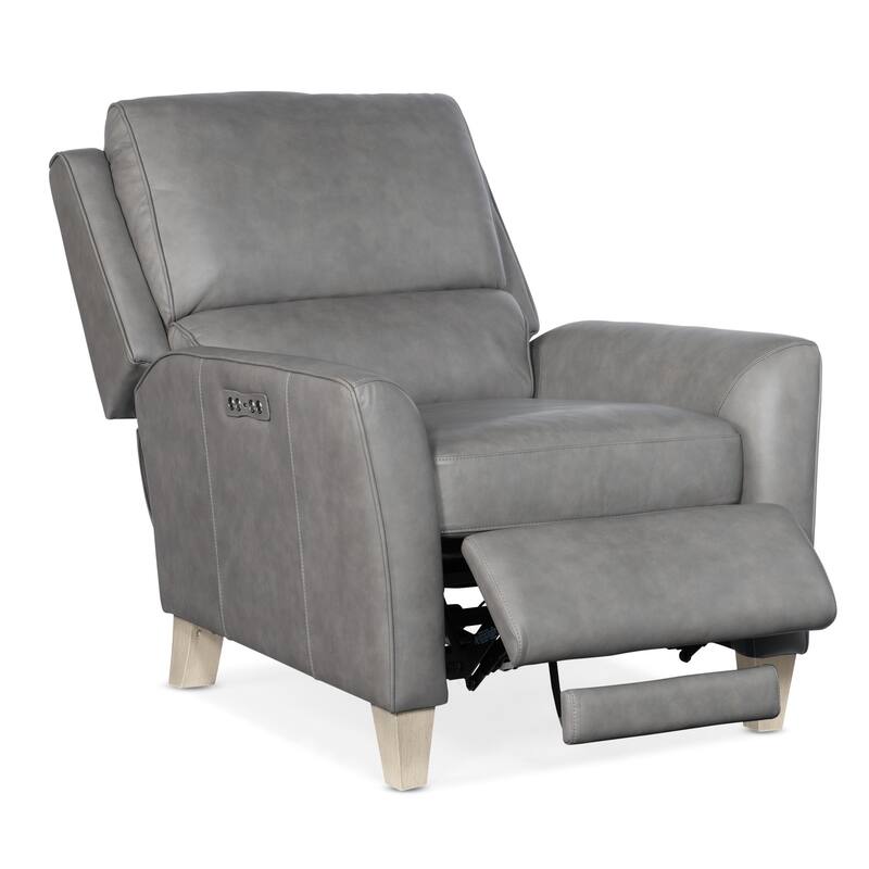 Hooker Furniture RC101-PH 34" Wide Leather Recliner Table