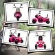 preview thumbnail 8 of 16, Qaba Electric Motorcycle for Kids, 3 Wheel 6V Battery Powered Motorbike w/ Headlights, Music, Forward & Reverse