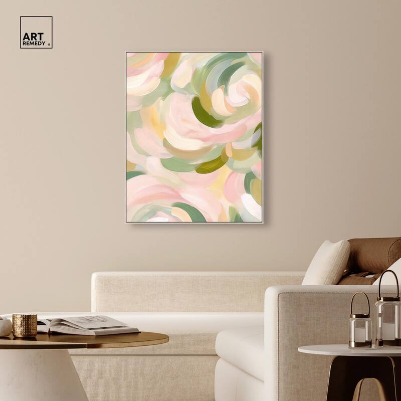 Brushstroke I Canvas by Art Remedy