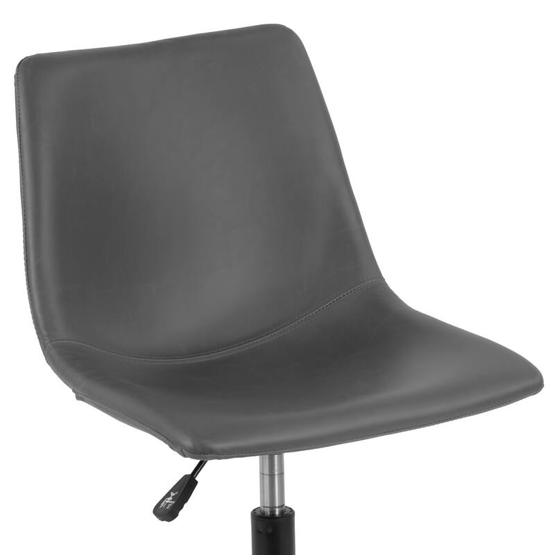 Adan Faux Leather Adjustable Height Office Chair