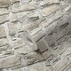 preview thumbnail 8 of 7, Galerie Wallcoverings Bricks and More Collection Stone Symphony Motif Matte Finish Vinyl on Non-woven Wallpaper Roll