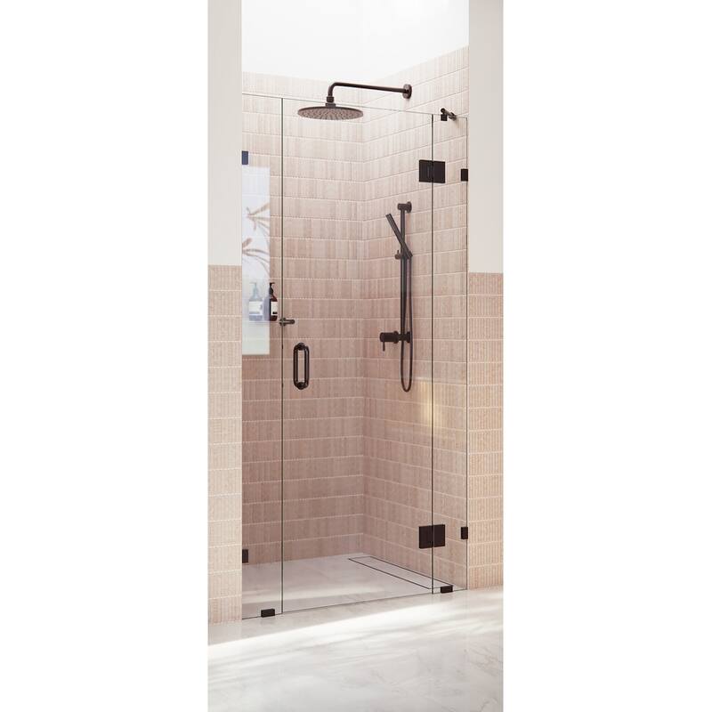 Glass Warehouse GHF-39 Stellar 78" High x 39" Wide Hinged Frameless