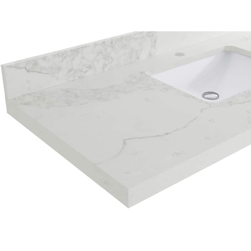 Willow Collections 72 in. W x 22 in. D Parker Solid Teak Double Sink Bathroom Vanity with Countertop