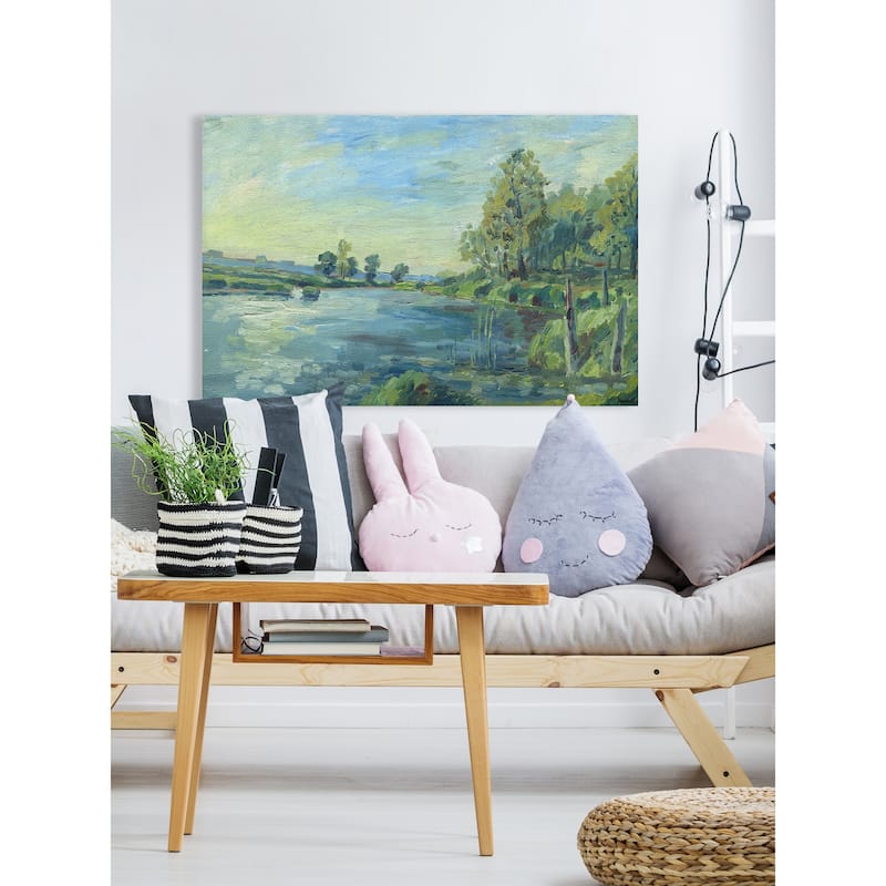 Unspoiled Nature Print on Wrapped Canvas