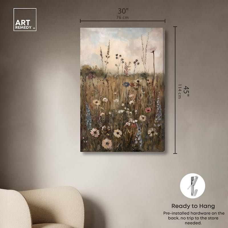 Field of Forgotten Dreams II Canvas by Art Remedy, Gallery Wrapped