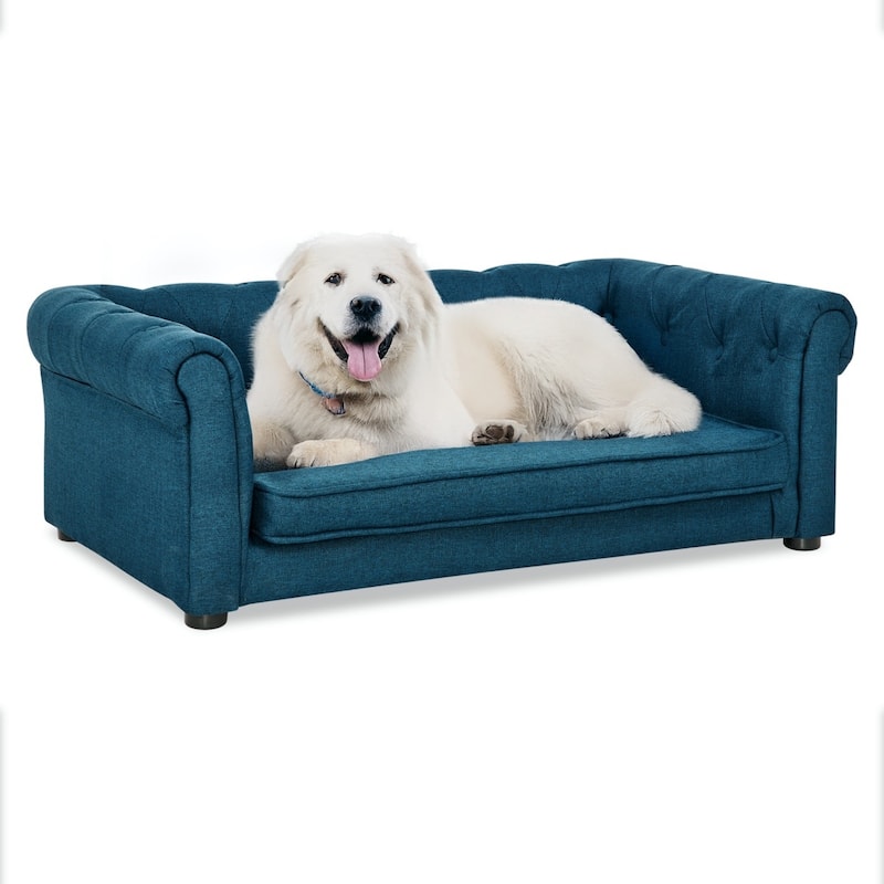 Elevated Dog Sofa Bed for Small and Medium Dogs, Durable Pet Couch