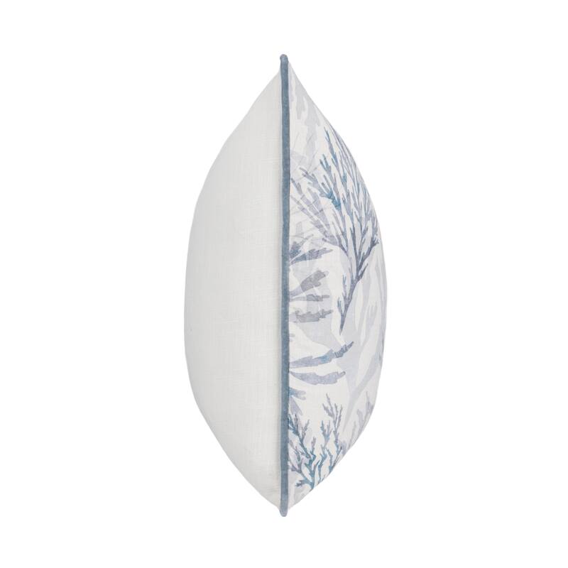 Villa by Classic Home Lessonia Cotton Fabric Throw Pillow