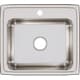 preview thumbnail 11 of 9, Elkay Lustertone 22" Drop In Single Basin Stainless Steel Kitchen Sink
