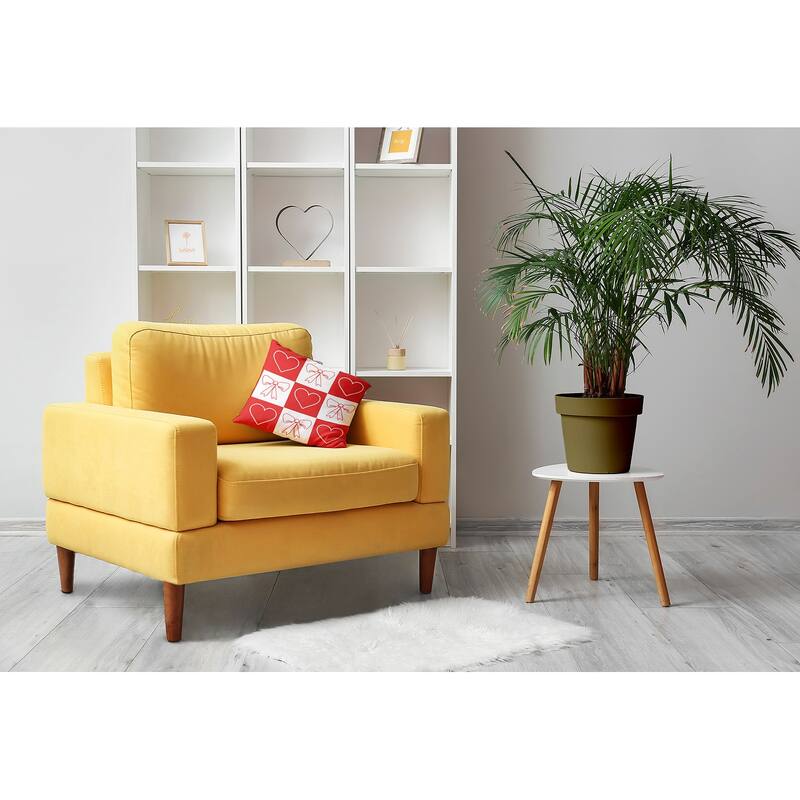 Sweet Bows and Hearts Accent Pillow