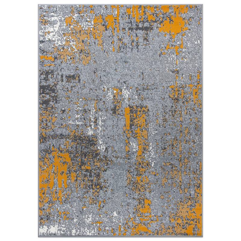 World Rug Gallery Modern Abstract Area Rug