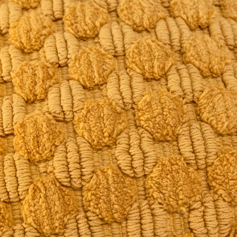 Rizzy Home Woven Textured Solid Throw Pillow