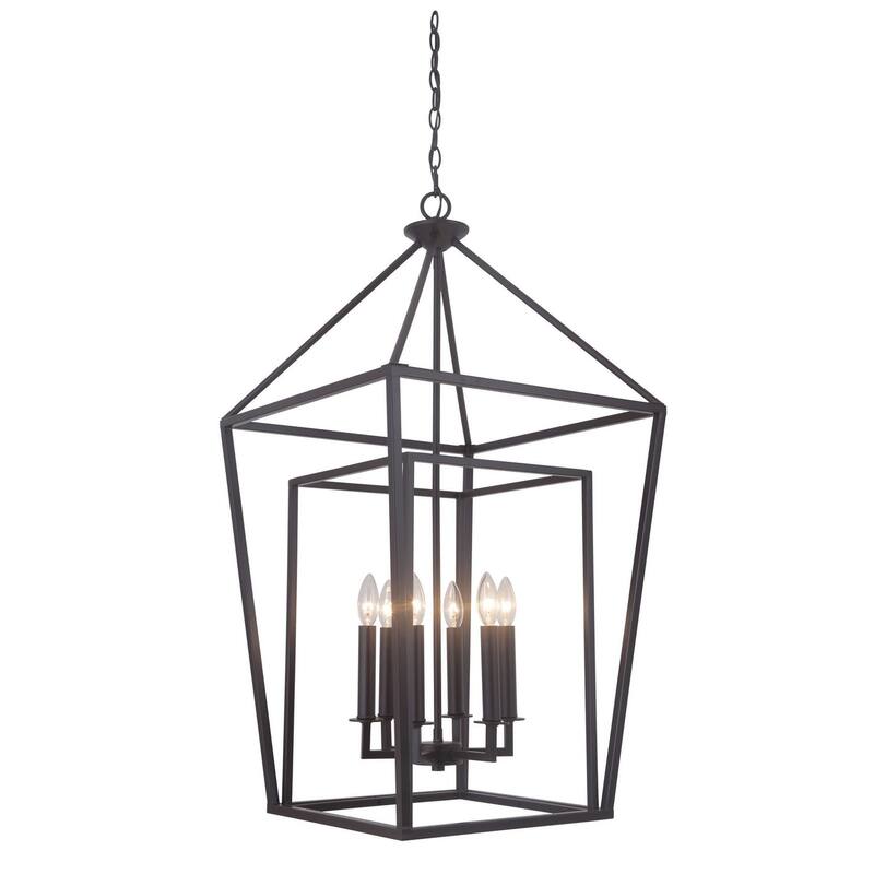 Craftmade Hudson 6 Light 19" Wide Cage Pendant