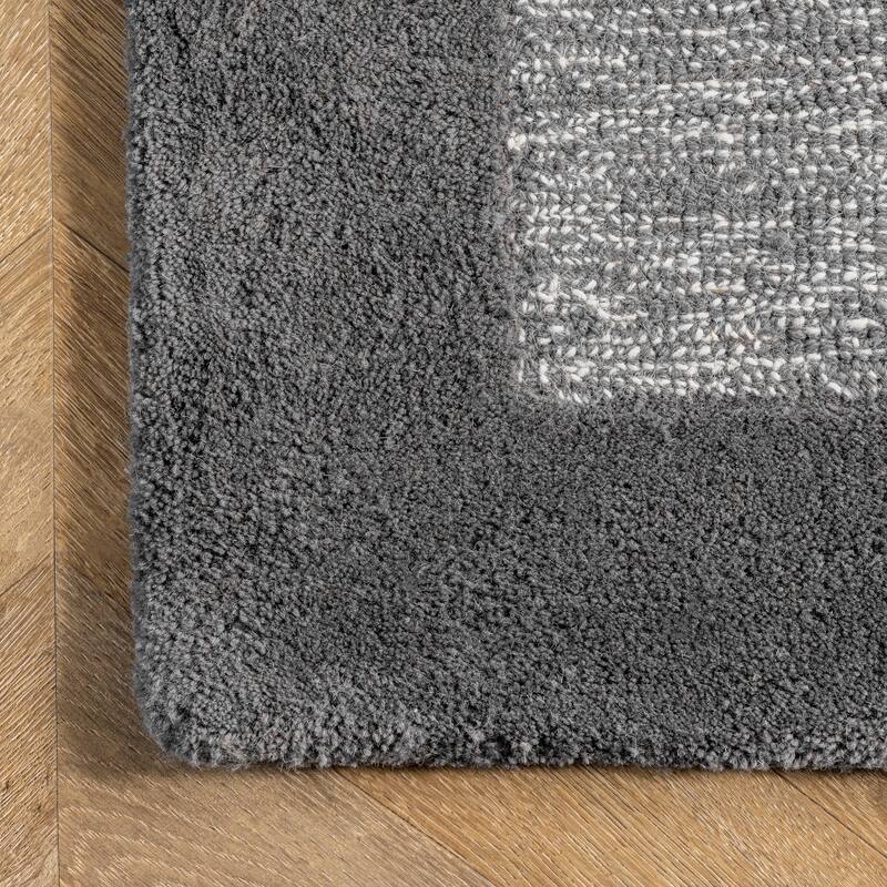 Nuloom Marianne Handmade Wool Border Area Rug