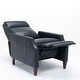preview thumbnail 21 of 44, Brooklyn Faux Leather Push Back Recliner by Greyson Living