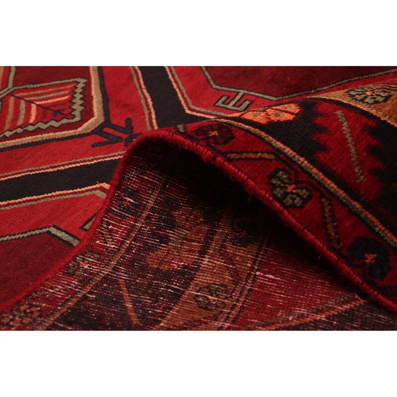 ECARPETGALLERY Hand-knotted Konya Anatolian Red Wool Rug - 3'11 x 9'10