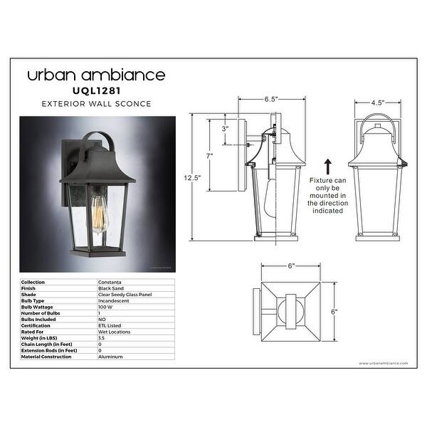 Shop Luxury Tudor Outdoor Wall Light 12 5 H X 6 W With Farmhouse