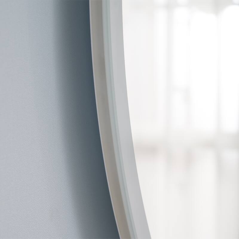 Modern Wall Mounted LED Bathroom Frontlit/Backlit Mirror With PMMA Diffuser