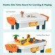 preview thumbnail 5 of 8, Gymax 5 in 1 Kids Activity Table Set w/ Chair Toddler Luggage Building - See Details