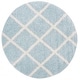 preview thumbnail 47 of 67, SAFAVIEH New York Shag Friedliese Trellis 1.2-inch Thick Rug