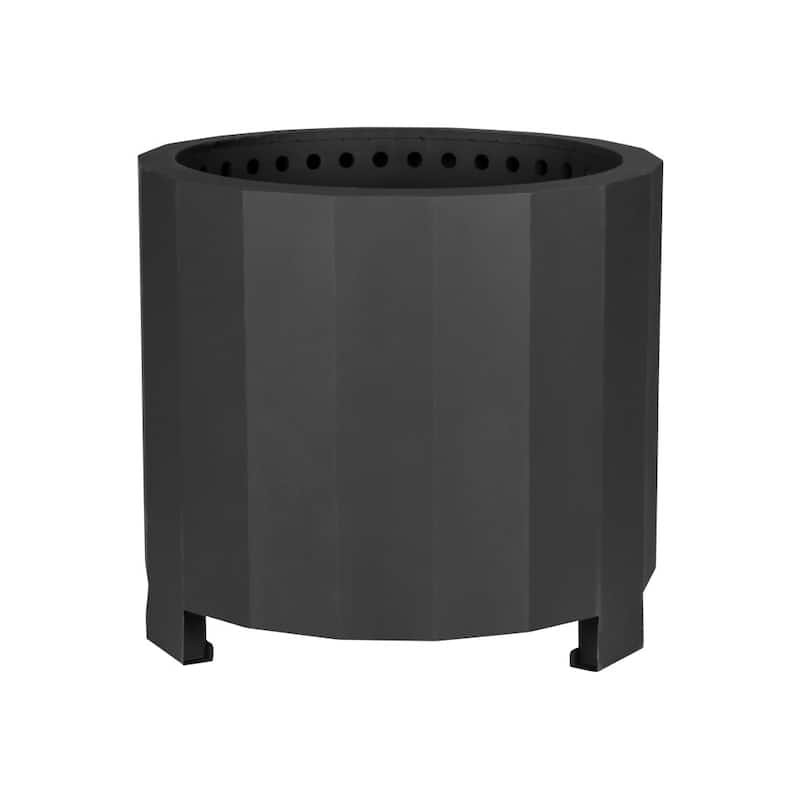 19.5" Outdoor Smokeless Wood Burning Portable Fire Pit